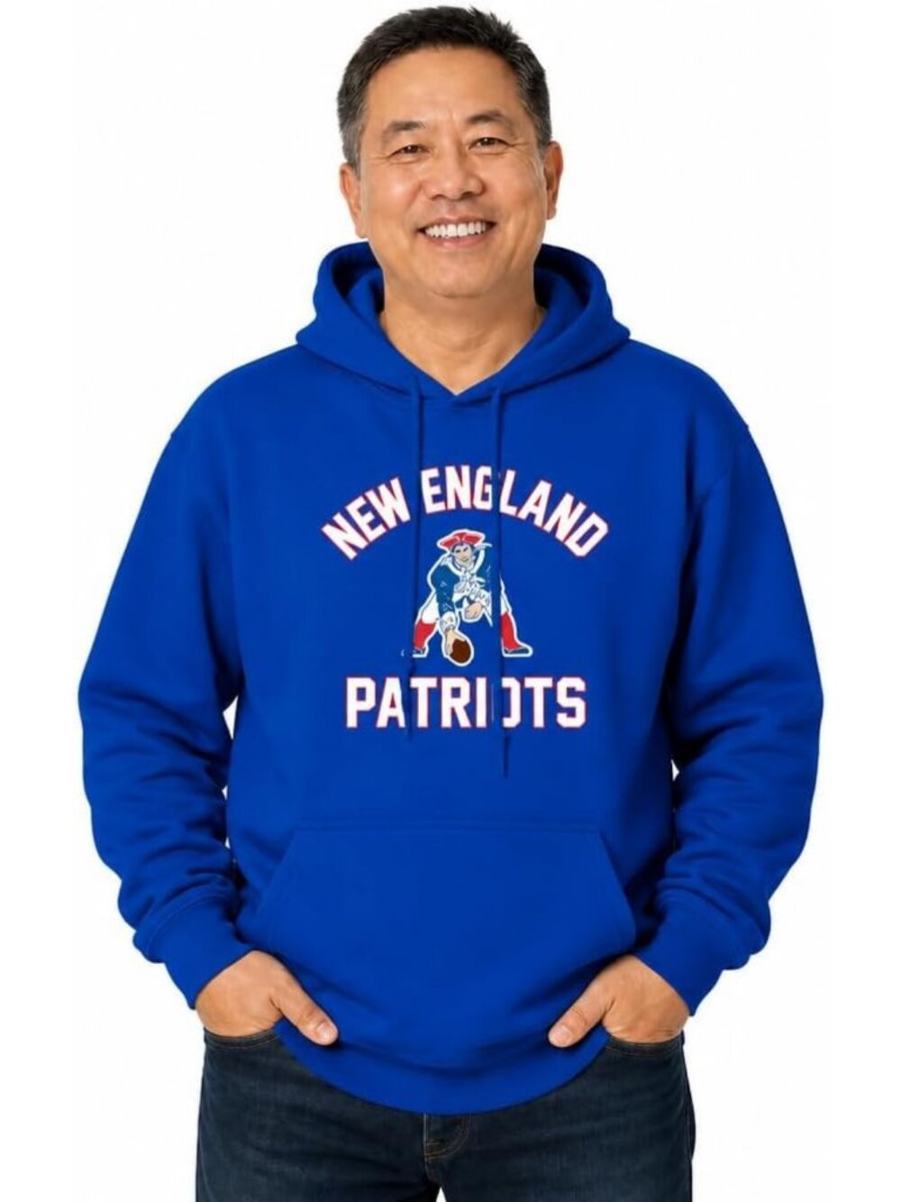 Retro NFL Gameday Hoodie | Ultra Soft Fleece Sweatshirt | Unisex Adult Apparel